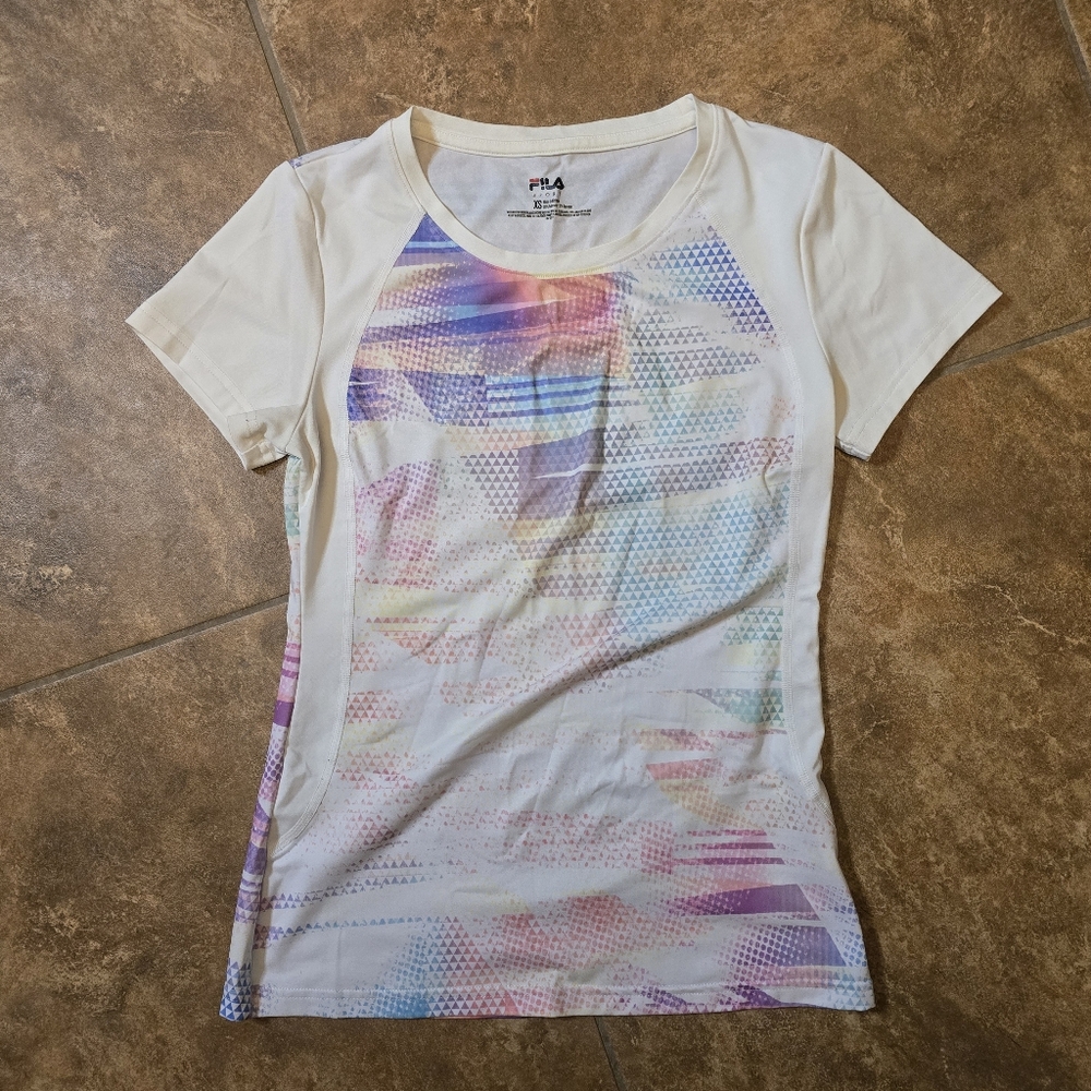 Multicolored Design | FILA | Athletic Short Sleeve